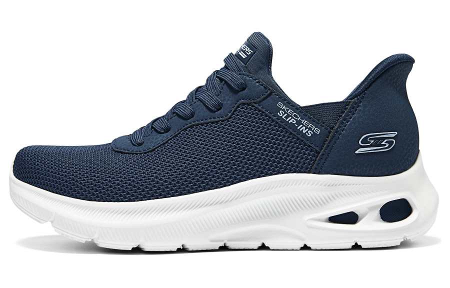 Skechers Slip Ins Low top Casual Shoes Women's Blue