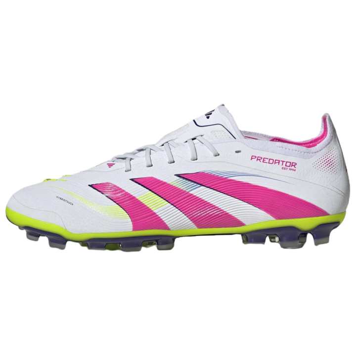 Adidas Adidas PREDATOR ELITE AG Artificial Ground Artificial Turf Slip Resistant Abrasion Resistant Soccer Shoes Men's White