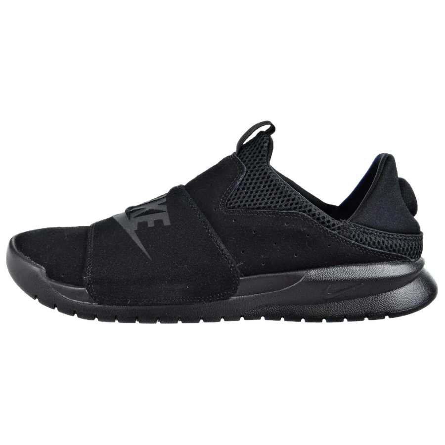 Nike Nike Benassi Slip Resistant Abrasion Resistant Low top Casual Shoes Men's Black