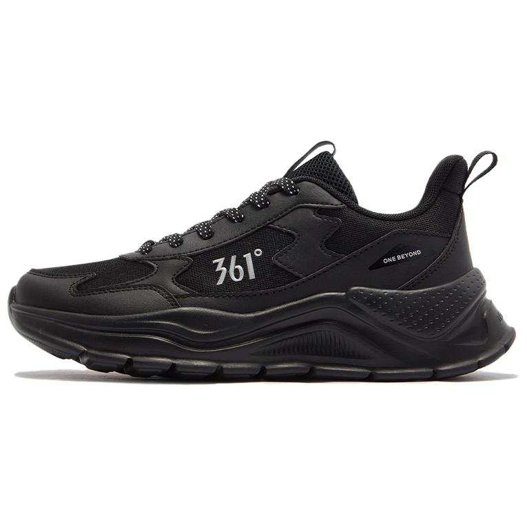361° Breathable Lightweight Breathable And Lightweight Low top Casual Shoes Women's Obsidian Black
