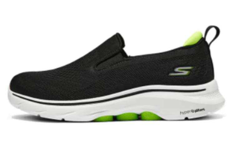 Skechers GO WALK 7 Comfortable Low top Casual Shoes Men's Black White