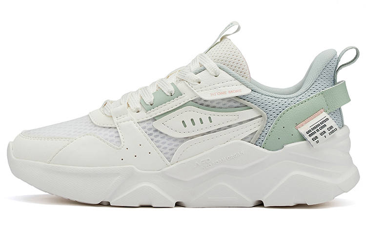 361° Casual Shoes Women's Low Top White/Green