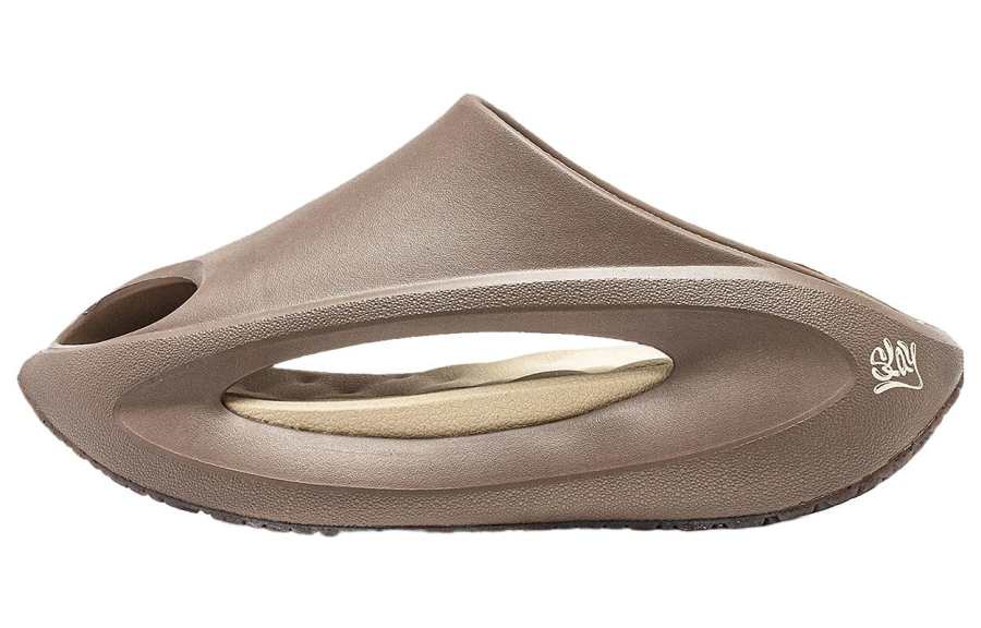 Li-Ning Li Ning Yun You Slay Slide Slippers Unisex Reindeer Brown