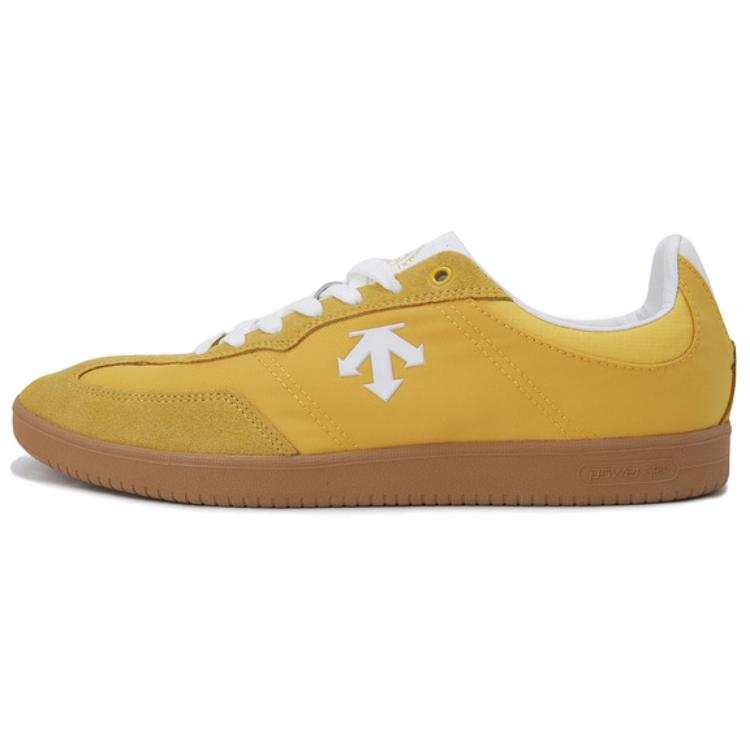 DESCENTE Nylon Low top Casual Shoes Unisex Yellow