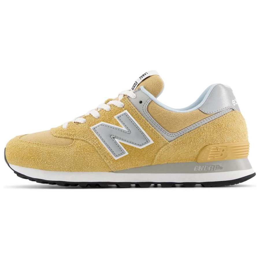 New Balance New Balance NB 574 Abrasion Resistant Low top Casual Shoes Unisex Yellow