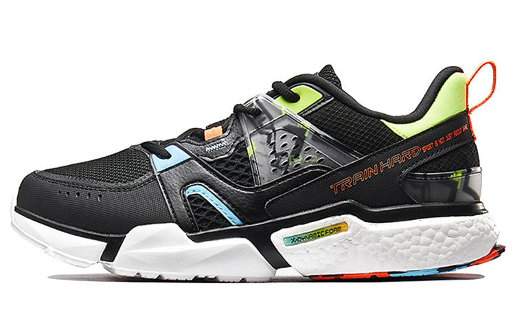 XTEP XTEP Low top Casual Shoes Men's Black Green