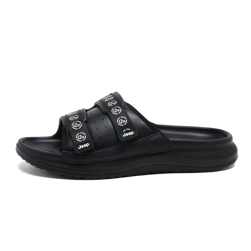 Jeep Jeep Slide Slippers Men's Black/Brown