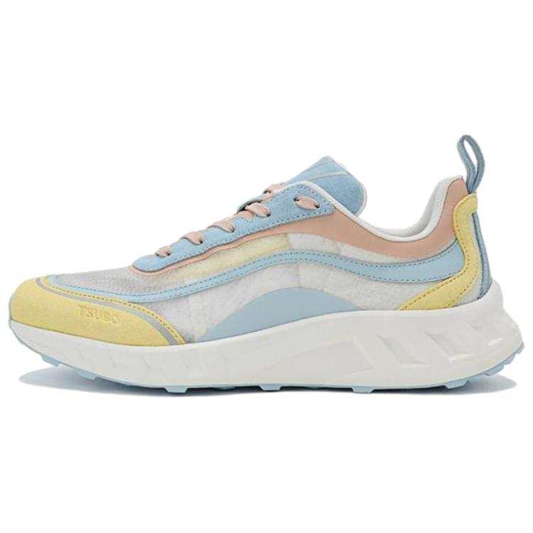 TSUBO RS Breeze Comfortable Slip Resistant Abrasion Resistant Low top Casual Shoes Unisex Pink Blue Yellow