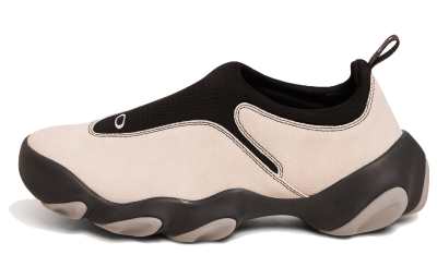 Oakley Factory Team Flesh Polyester Slip Resistant Slip Resistant Low top Casual Shoes Unisex Beige Black