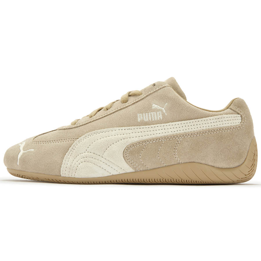 PUMA Speedcat Cow Leather Low top Casual Shoes Unisex Tan