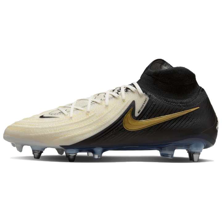 Nike Nike Phantom Luna 2 SG Soft Ground Slip Resistant Abrasion Resistant Soccer Shoes Men's Black White