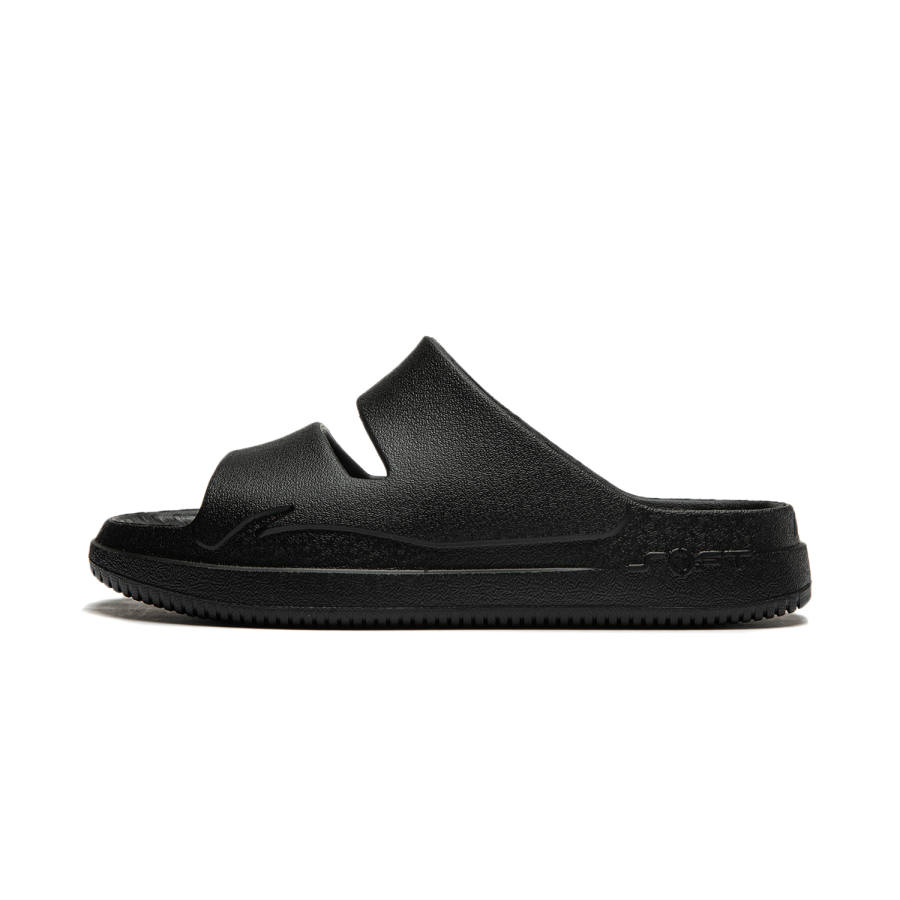 Li-Ning Li Ning Soft Clap Slide Slippers Unisex Black