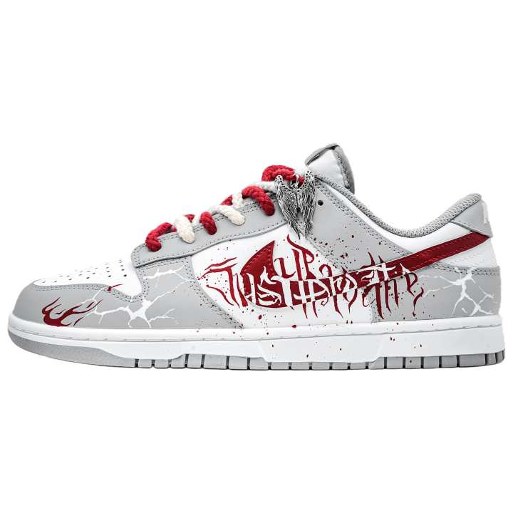 Nike Nike Dunk Abrasion Resistant Abrasion Resistant Skateboard Shoes Unisex Total Crimson