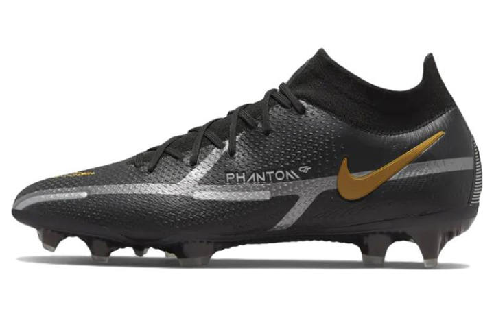 Nike Nike Phatnom GT2 Elite Df Fg Black Metallic Gold