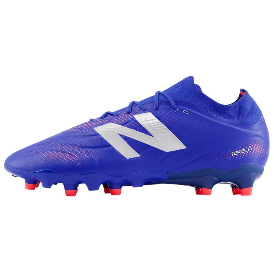 New Balance New Balance Tekela Team V5 Comfortable And Lightweight Abrasion Resistant Soccer Shoes Unisex Blue