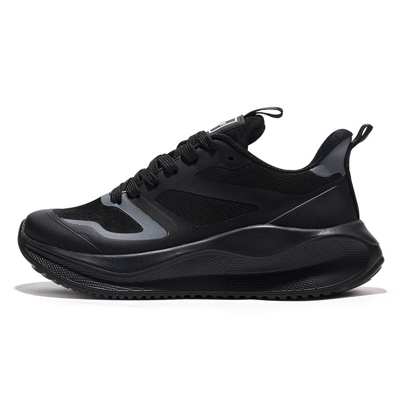 FEIYUE Breathable And Lightweight Low-top Casual Shoes Unisex Black