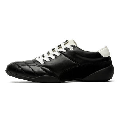 HUOFEIYU Slip Resistant Abrasion Resistant Slip Resistant Abrasion Resistant Low top Casual Shoes Unisex Black