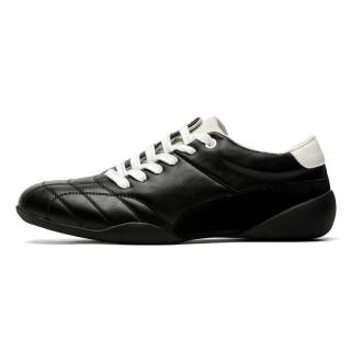 HUOFEIYU Slip Resistant Abrasion Resistant Slip Resistant Abrasion Resistant Low top Casual Shoes Unisex Black