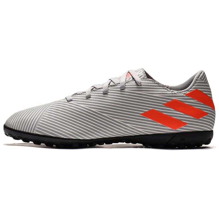 Adidas Adidas Nemeziz 19 TF Turf Wear resistant And Lightweight Soccer Shoes Men's Gray