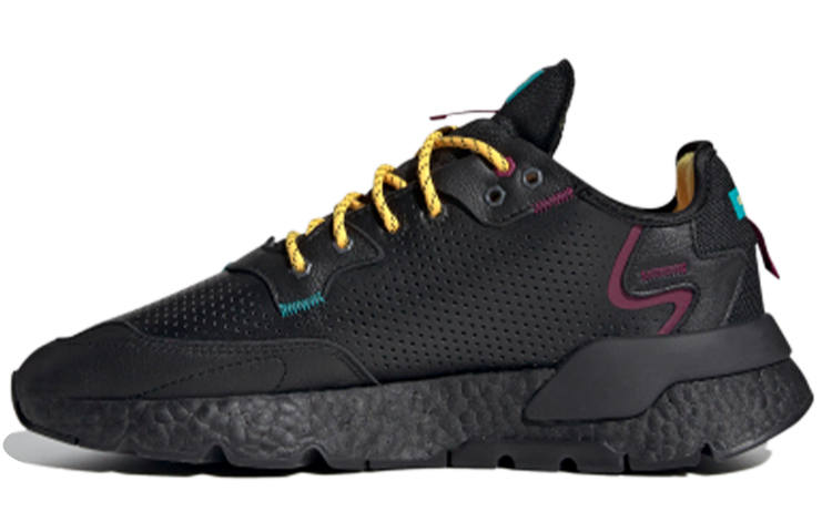 Adidas Originals Nite Jogger Synthetic Leather, Artificial Leather Cushioning Slip Resistant Abrasion Resistant