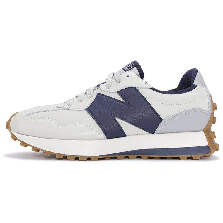 New Balance New Balance NB 327 Abrasion Resistant Abrasion Resistant Low top Casual Shoes Unisex White Blue Gray