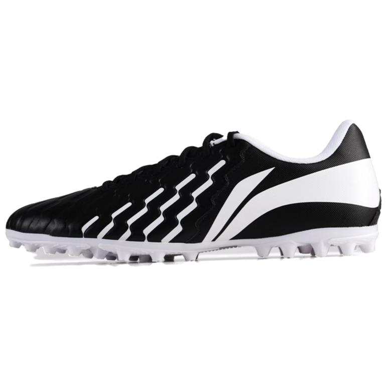 Li-Ning Li Ning Brocade MG Multi Ground Synthetic Leather Cushioning Abrasion Resistant Soccer Shoes Men's Black
