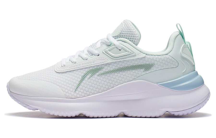 Li-Ning Li Ning Slip Resistant, Abrasion Resistant, Breathable Low top Sports Casual Shoes Women's Cyan