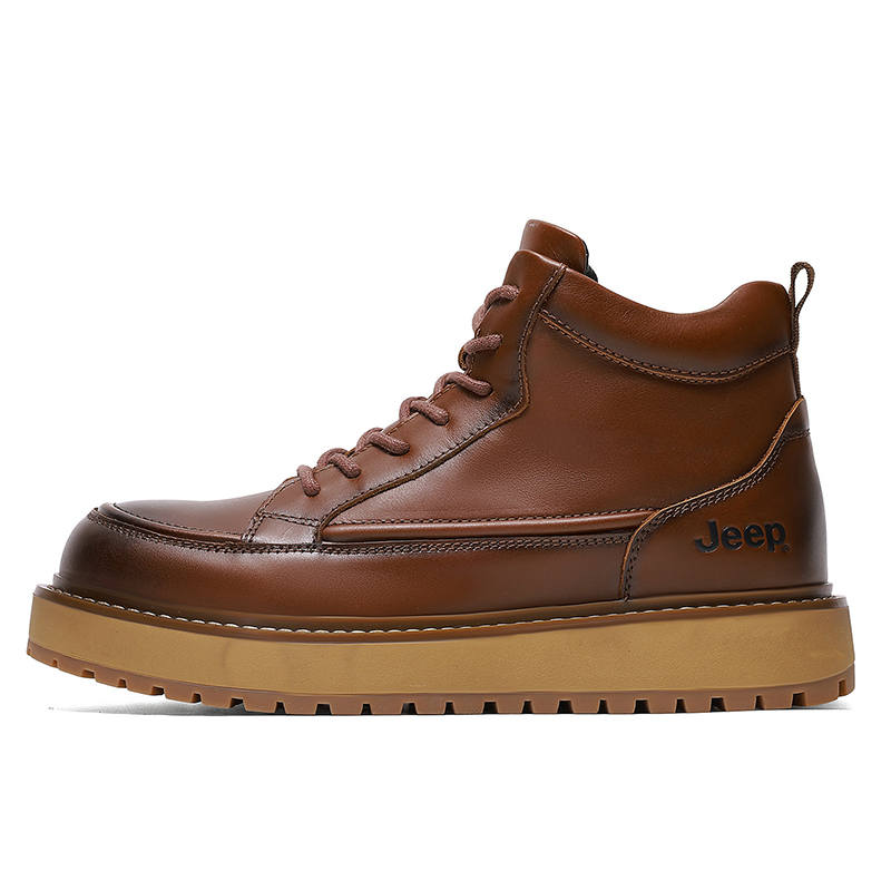 Jeep Jeep Short Mid Calf Combat Boots Men's