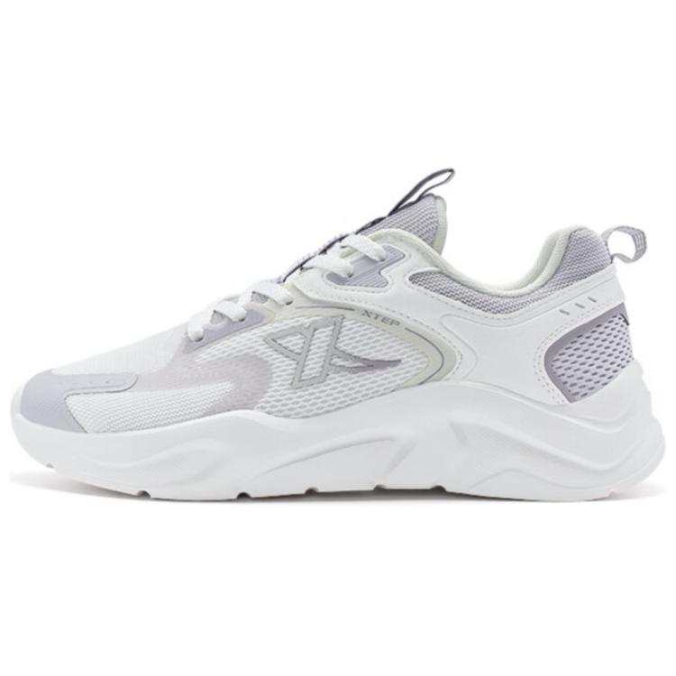 XTEP Abrasion Resistant Slip Resistant Low top Casual Shoes Women's White Purple