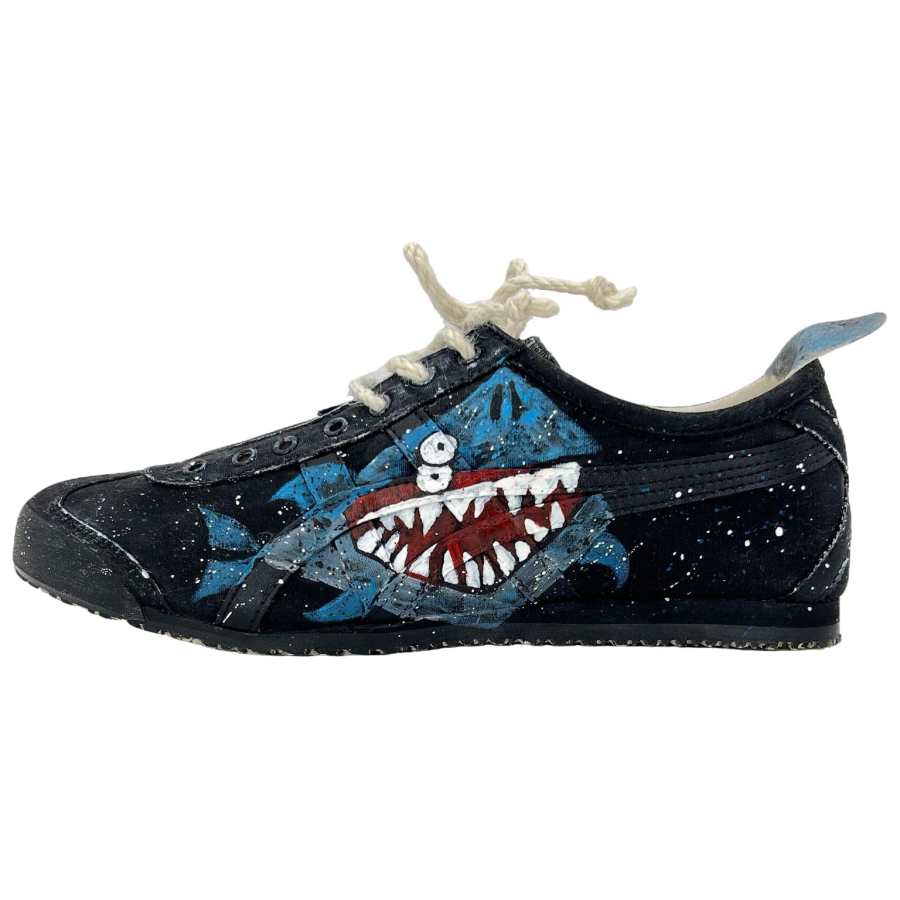 Onitsuka Tiger Mexico 66 Casual Shoes Unisex Low Top White/Blue/Red