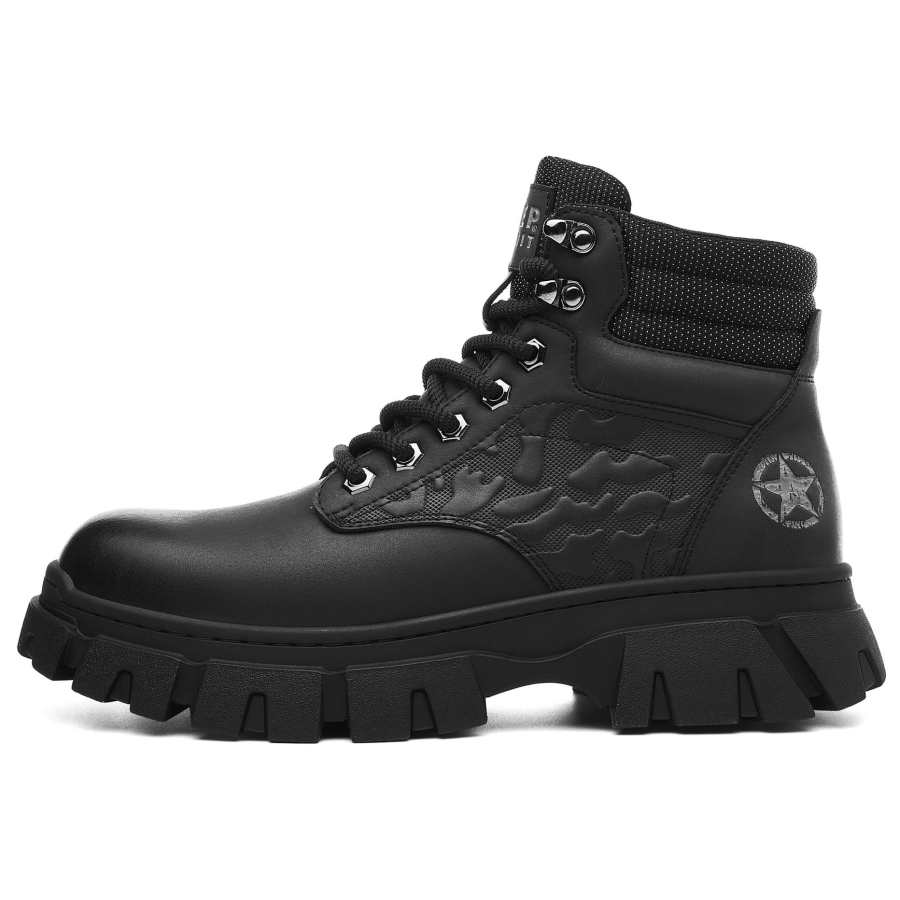 JEEP SPIRIT Short Combat Boots Men's Black