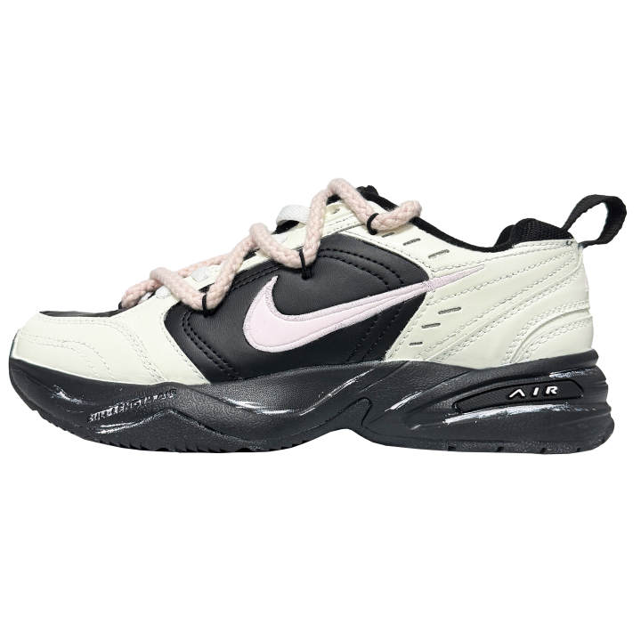 Nike Nike Air Monarch 4 Sweetheart Runner Lightweight Height Increasing Low top Chunky Sneakers Unisex Beige Pink