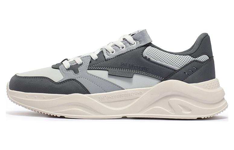 361° Slip Resistant Abrasion Resistant Slip Resistant Abrasion Resistant Low top Casual Shoes Men's Gray