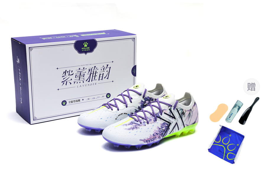 KELME Quick Spark 5.0 MG Multi Ground Cushioning Slip Resistant Abrasion Resistant Breathable Soccer Shoes Unisex
