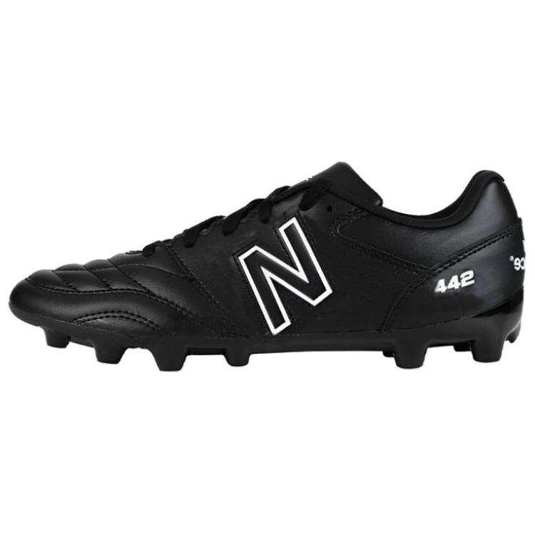 New Balance New Balance 442 V2 Team HG Hard Ground Natural Grass, Artificial Turf, Firm Ground Soccer Shoes Men's Black