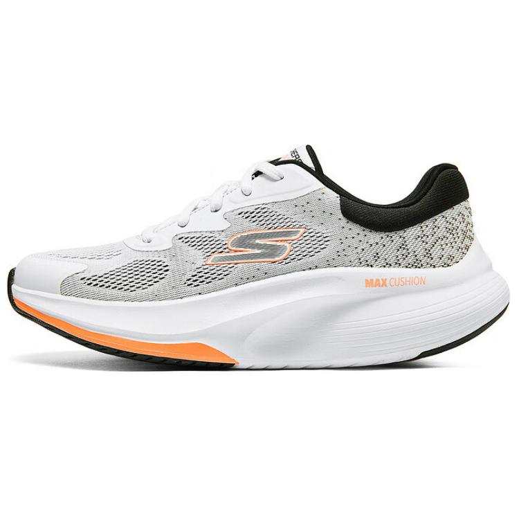 Skechers Women's GO WALK Low top Casual Shoes Women's Gray Black White
