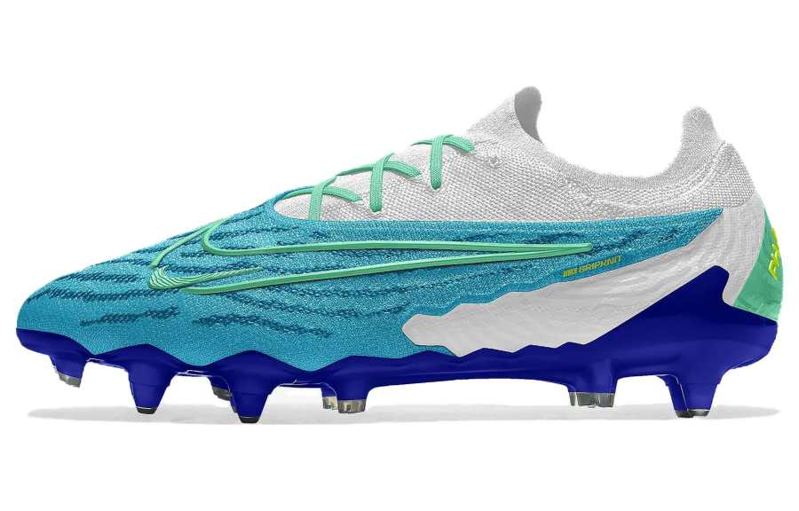 Nike Nike Phantom GX Comfortable Slip Resistant Cushioning Soccer Shoes Men's Blue Green