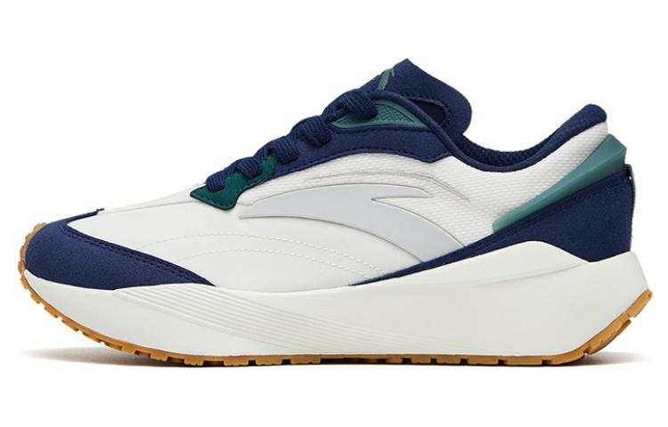 Anta Rock Candy Slip Resistant, Abrasion Resistant, Lightweight Low top Sports Casual Shoes Women's White Blue Green