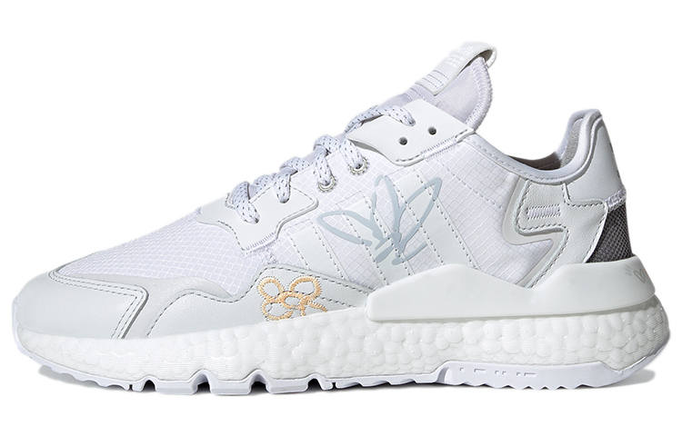 Adidas Originals Nite Jogger 'White Grey' Women's