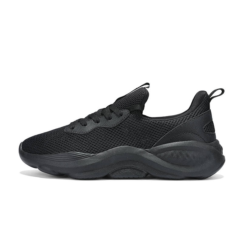 361° Breathable Lightweight Cushioning Breathable Lightweight Cushioning Low top Casual Shoes Women's Obsidian Black
