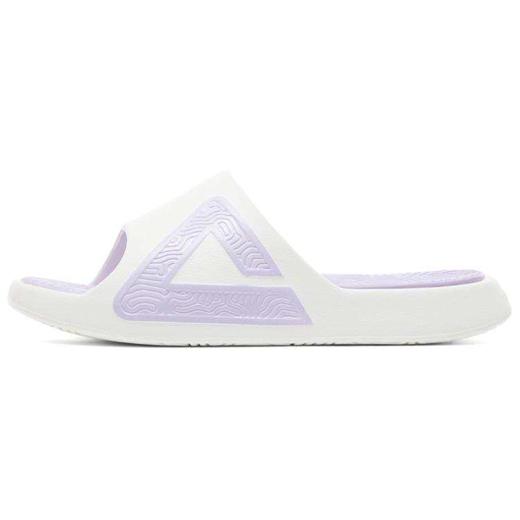 PEAK Slide Slippers Women's Super Light White/Purple
