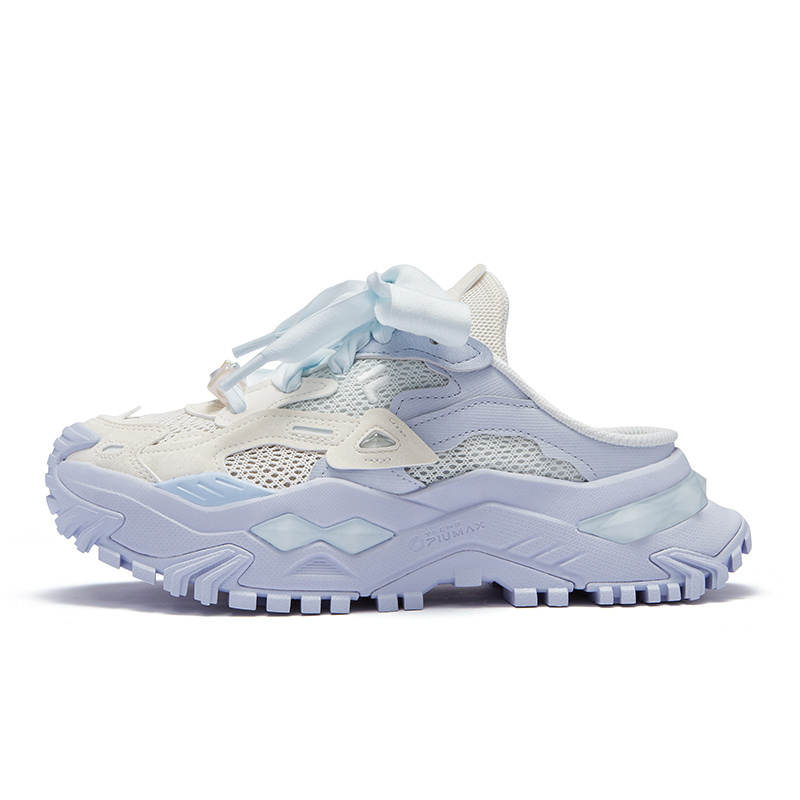 FILA FUSION BIANCO MULE Textile, Synthetic Leather Abrasion Resistant Moisture Wicking Coverage Low top Casual Shoes
