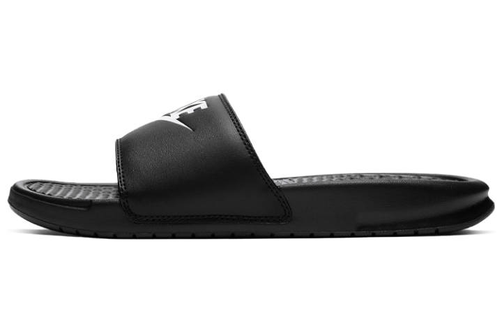 Nike Nike Benassi Jdi Black White Slippers Women's