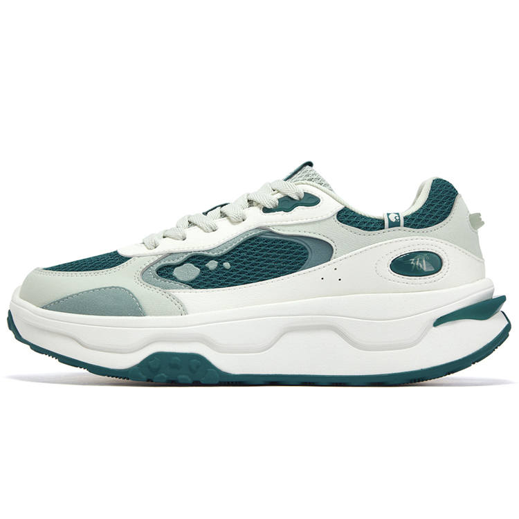 361° Peach Crisp Slip Resistant, Abrasion Resistant, Breathable Low top Casual Shoes Men's Ore Gray Green