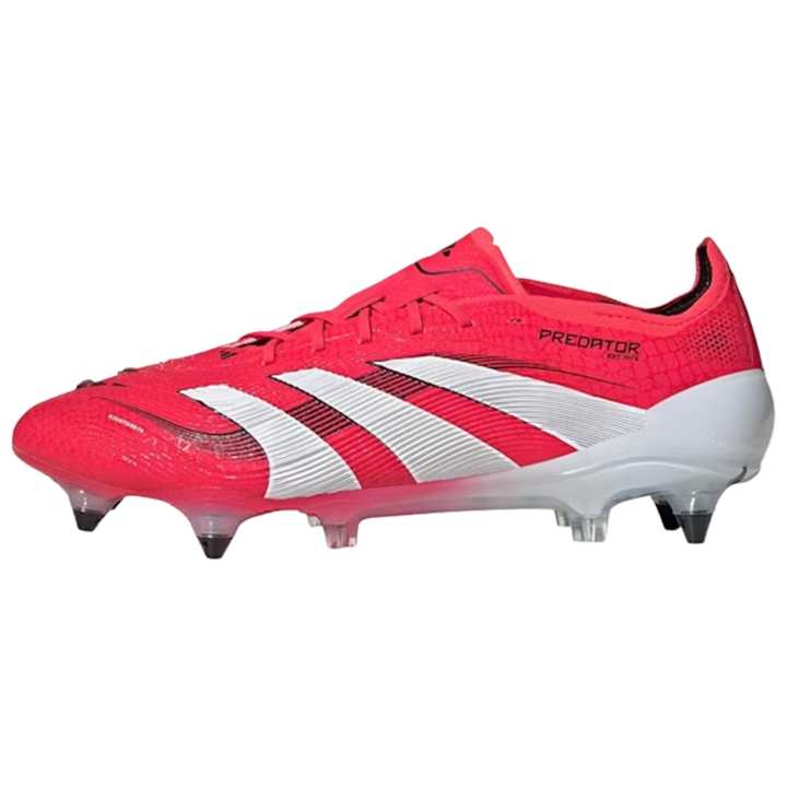 Adidas Adidas PREDATOR ELITE Abrasion Resistant Soccer Shoes Men's Red White