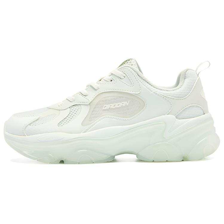 QIAODAN Quality Drying Breathable And Lightweight Low top Casual Shoes Women's Green