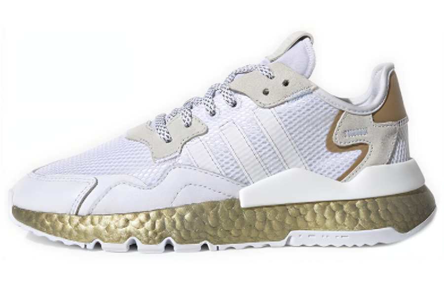 Adidas Originals Adidas Wmns Nite Jogger 'White Gold Metallic' Women's