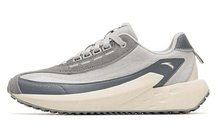 Anta Crystal Sugar 2 Abrasion Resistant Slip Resistant Low top Running Shoes Women's Gray White