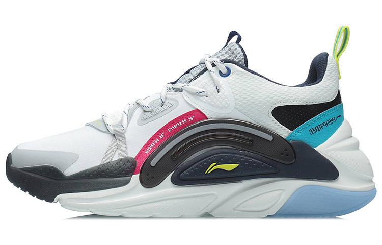 Li-Ning Li Ning Spark Casual Shoes Unisex Mid Top Black/White/Blue/Red