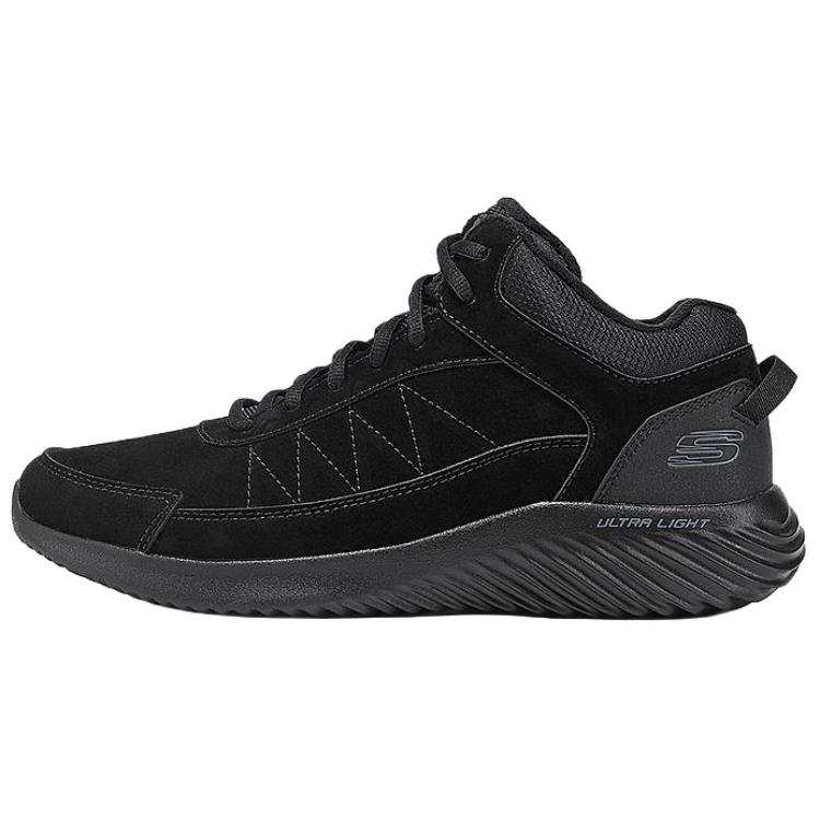 Skechers Bounder Abrasion Resistant Mid top Casual Shoes Men's Black